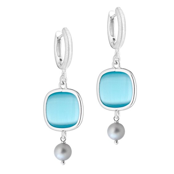 Boucles d'oreilles Marcello Pane Femme Itaca in Argent Quarzo idrotermale ORML 040 - ORML 040